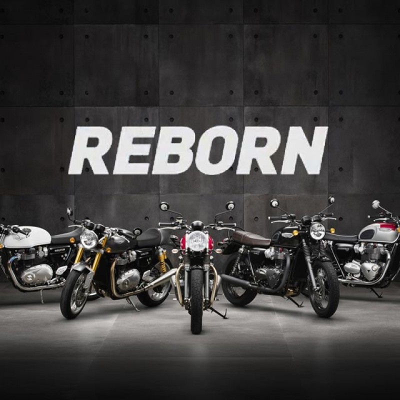 2016 new Triumph Bonneville 1200, Thruxton 1200 & Street Twin 900 'Reborn' promo video